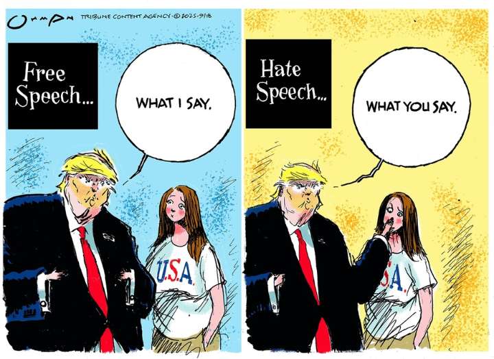 Cartoon: For me, not for thee