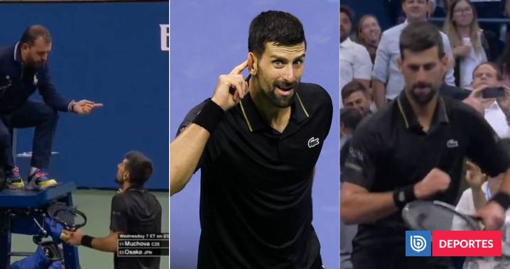 Discutió con juez, hizo callar al público y bailó: Djokovic en ’semis’ del US Open tras vencer a Fritz
