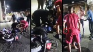 Señalan a rescatista voluntario por presunto hurto a motorizado accidentado (+secuencia fotográfica)