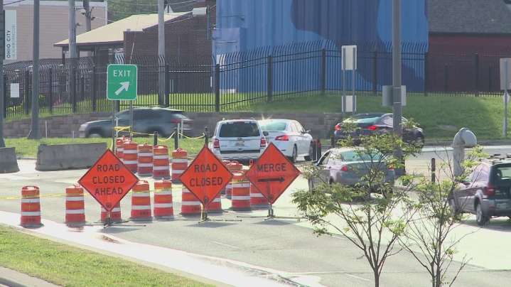 City of Cleveland to close portion of eastbound Shoreway for water main repairs starting Friday