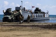 Cuerpo de Marines de EEUU regresan a costa de Arroyo, en Puerto Rico, con más tropas (VIDEO)