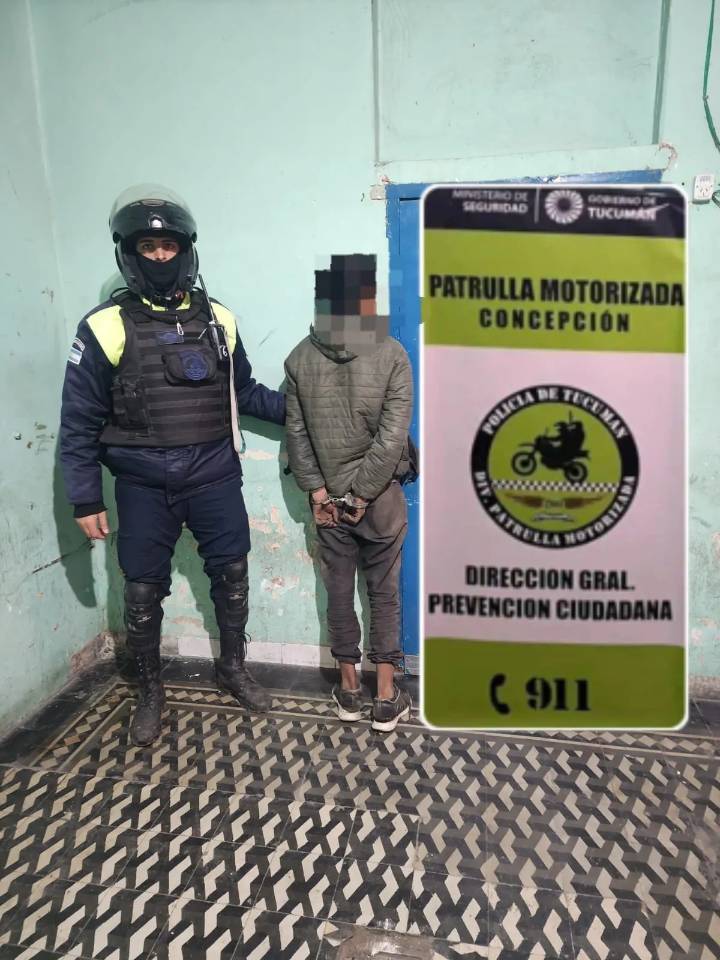 Concepción: Aprehenden a un hombre que intentó robar en el playón del ingenio La Corona