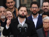 Presidente Boric llamó a defender la reforma de pensiones ante "grupo pequeño" que "hoy amenaza con hacerla retroceder"