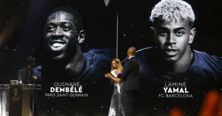 Dembélé superó a Lamine Yamal por más de 300 puntos en el Balón de Oro: vea aquí la clasificación completa