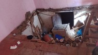 En Pasto segundo piso de una vivienda se vino a bajo