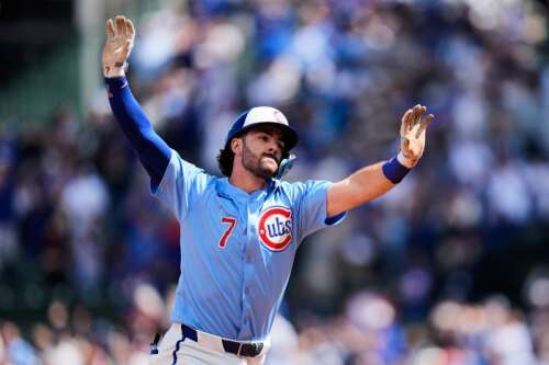 Swanson hits 3-run HR and Cubs go deep 4 times in an 11