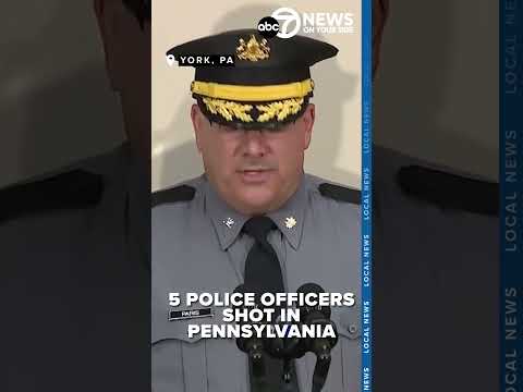 Three officers shot dead, two wounded while serving warrant in York County