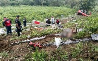 Se desploma helicóptero en Edomex; hay dos muertos