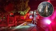 Incendio en Empalme deja a dos menores con quemaduras