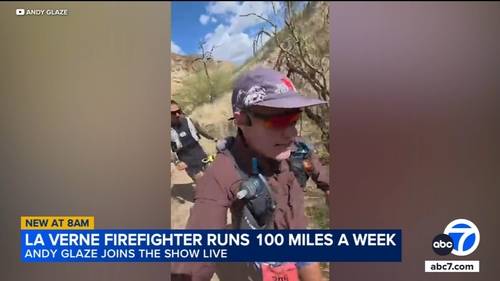 La Verne firefighter's grueling routine: running 100 miles a week as an ultramarathoner