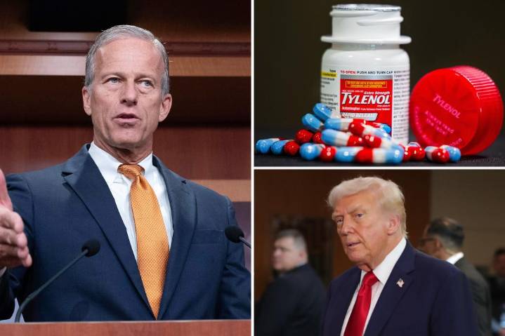 Senate GOP leader John Thune ‘very concerned’ about Trump admin’s Tylenol warning: ‘We ought to be very guarded in making broad assertions’ 