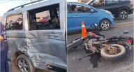 Nasca: brutal choque en la Panamericana Sur deja un motociclista herido en Vista Alegre