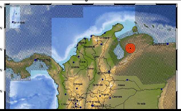 Sismo estremece varias ciudades de Venezuela