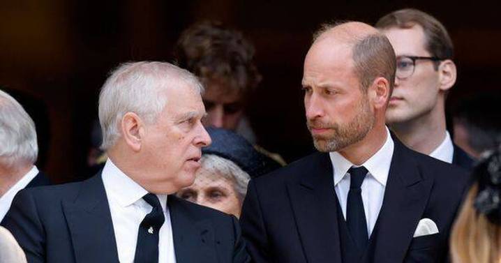 Prince Andrew's comments to 'livid' Prince William at royal funeral decoded by expert