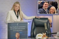 Charlie Kirk's widow, Erika, addresses supporters in first public comments since husband's assassination