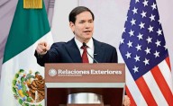 Operaciones militares contra el narco seguirán, dice Marco Rubio