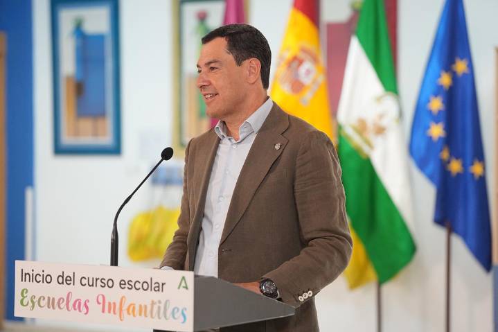 Moreno destaca que el 70% de las familias andaluzas con niños escolarizados de 0 a 3 años no pagarán nada este curso