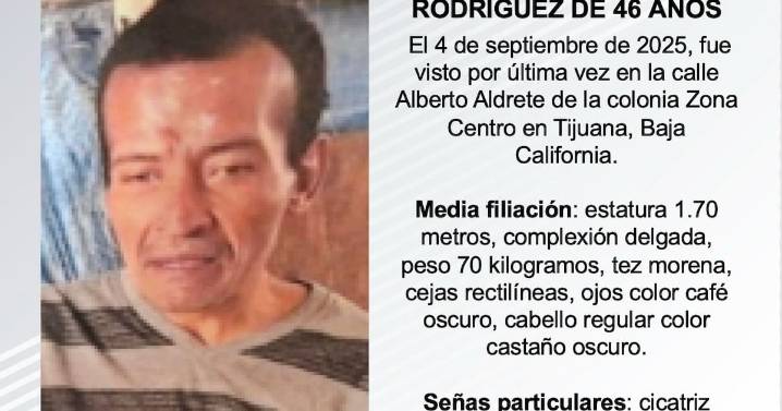Se busca a Marco Antonio Arizmendi Rodríguez de 46 años