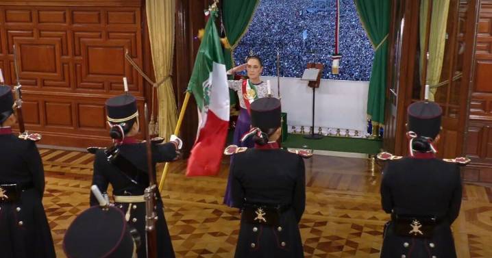 VIDEO: Así fue el primer Grito de Independencia de Claudia Sheinbaum desde Palacio Nacional