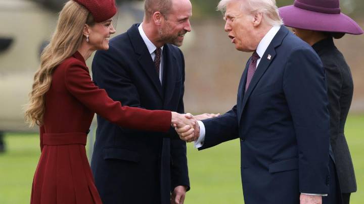 President Donald Trump gushes over 'beautiful' Princess Catherine