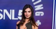 Emily Ratajkowski Made Navel-Deep Plunging Outfits Her NYFW Uniform