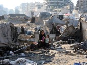 Israel attempts to oust Gaza City residents through continuous bombing
