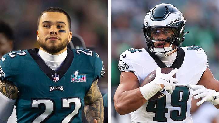 Eagles elevate Marcus Epps, Cameron Latu for Rams game