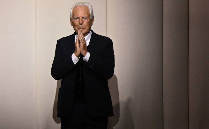 Así fue la vida de Giorgio Armani