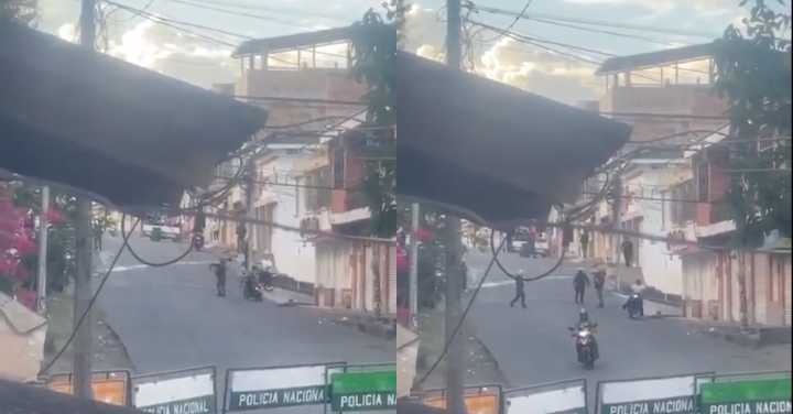 Ataque con drones explosivos a estación de Policía en El Bordo, Cauca, dejó tres policías heridos