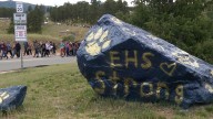 Conifer High School students create joint protest alongside Evergreen High School students