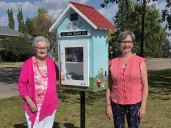 Little Library honours longtime Red Deer volunteer