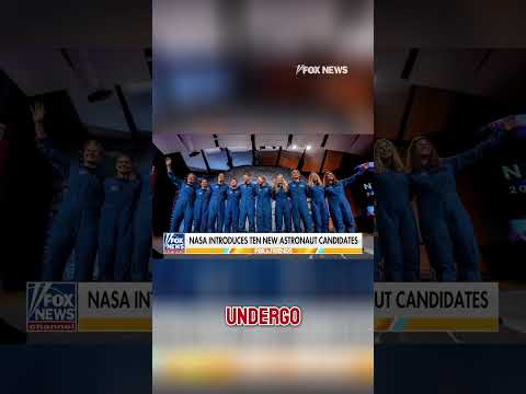 NASA announces 10 new astronaut candidates: 'I feel so special' #shorts