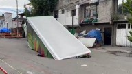 Socavón 'Devora' Camión Repartidor de Refrescos en Iztapalapa, CDMX: Video del Momento Exacto