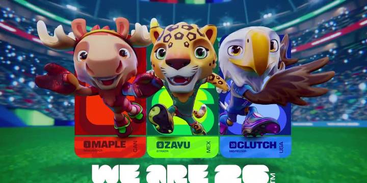 FIFA revela las coloridas mascotas de la Copa Mundial 2026