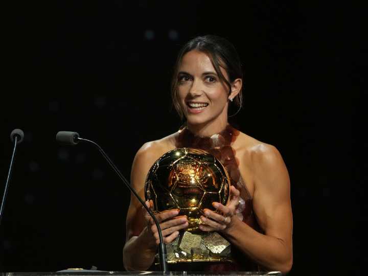 Aitana Bonmatí se lleva su tercer balón de oro