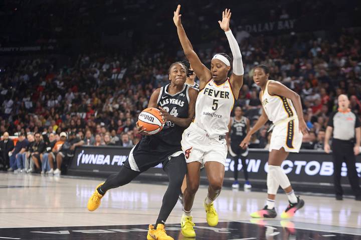 Indiana Fever Stumble in Game 2 Against Las Vegas Aces, Series Tied 1