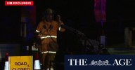 Disturbing video after koala habitat fire