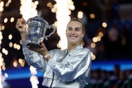 Sabalenka crowned queen of Queens with back