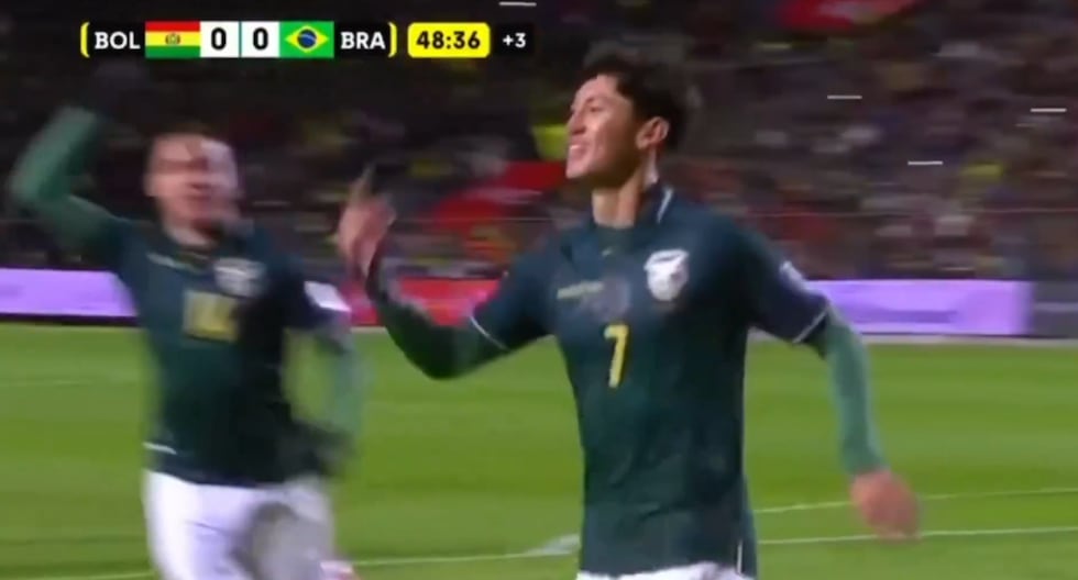Gol de Terceros hoy, Bolivia vs. Brasil por Eliminatorias 2026 | Gol Bolivia | Ver gol de Miguel Terceros 