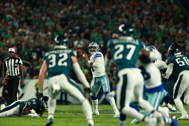 Dallas cae ante Philadelphia en el inicio de temporada de la NFL