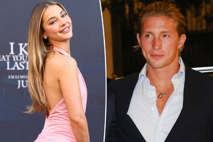 Madelyn Cline makes out with Prince Constantine-Alexios — again — in steamy new snap
