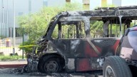 Camión de Transporte Urbano se Incendió Totalmente Frente al IMSS, en Hermosillo