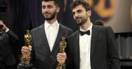Oscar-winning Palestinian director Basel Adra says Israeli soldiers raided his West Bank home