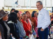 Encabeza Pepe Chedraui taller de nutrición y entrega de paquetes alimentarios en beneficio de las poblanas