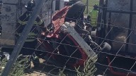 BMW driver loses control, lands upside-down in Arapahoe County