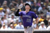 Merrill hits 3-run homer as the Padres outlast Moniak and the Rockies 9