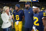 Michigan's targeting call appeal denied, linebacker Jaishawn Barham to miss 1st half against Oklahoma