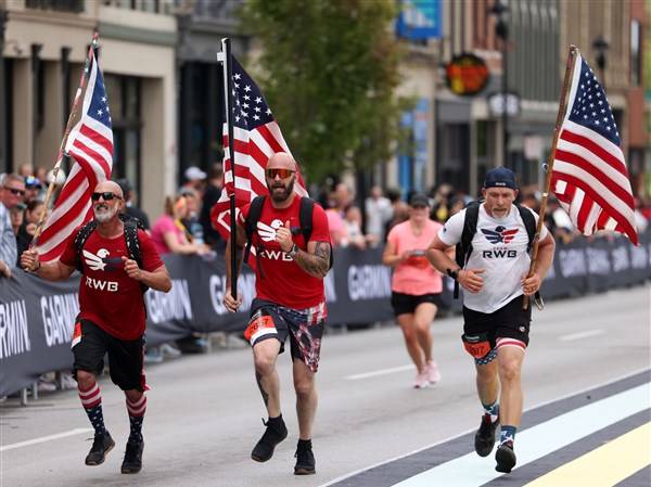 Top finishers in the 2025 Garmin marathon and half marathon in Toledo