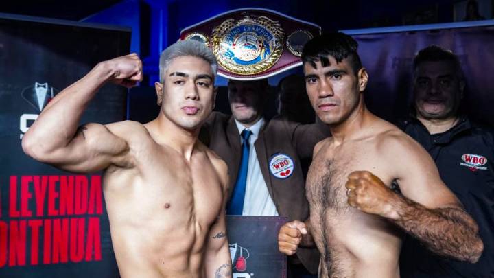 El malargüino Marco García superó el pesaje y va por el título Latino superwelter OMB en la FAB