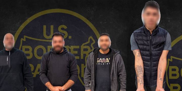 Grand Forks Border Patrol agents arrest four men in country illegally